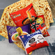 Load image into Gallery viewer, Instant noodles pillow blanket
