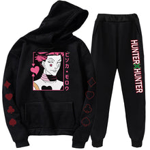 Load image into Gallery viewer, Hunter X Hunter Hisoka Hooded Pullover Unisex Sweat Set
