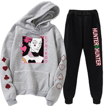 Load image into Gallery viewer, Hunter X Hunter Hisoka Hooded Pullover Unisex Sweat Set
