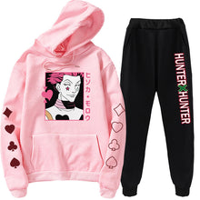 Load image into Gallery viewer, Hunter X Hunter Hisoka Hooded Pullover Unisex Sweat Set
