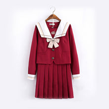 Load image into Gallery viewer, Uniform Pleated-Skirt Sailor Japanese Clothing
