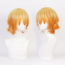 Load image into Gallery viewer, Demon Slayer Blonde Cosplay Wig
